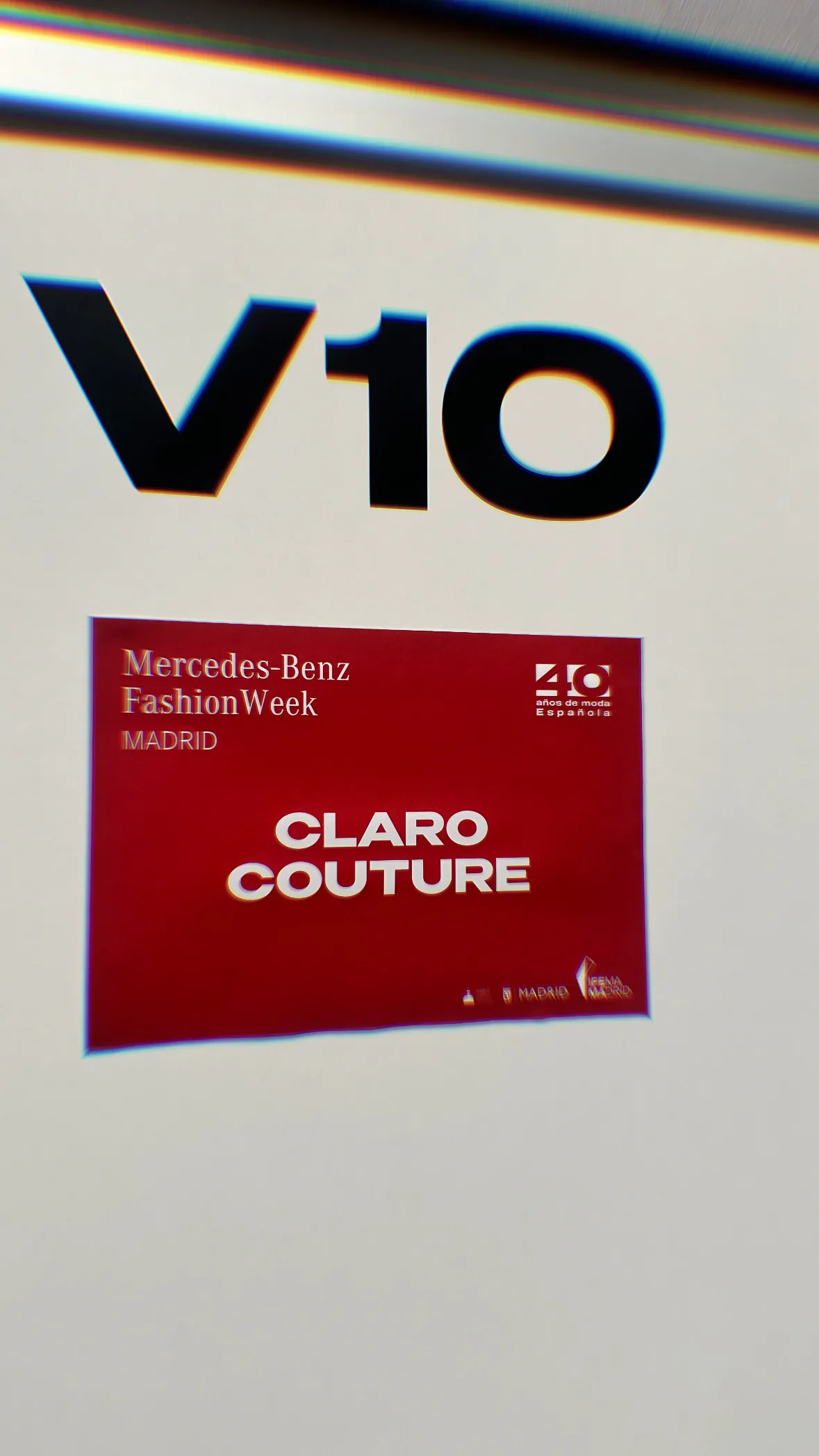 Desfile Primavera/Verano 26 Rosé Noir - Claro Couture